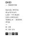 Pendule, Lustre suspendate - Lustra LED design ambiental EKEI alb