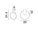 Plafoniere - Plafoniera LED design ambiental EKEI negru