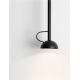 Pendule, Lustre suspendate - Pendul LED ajustabil design minimalist OLA negru