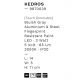 Veioze - Lampa de masa LED portabila KEDROS gri