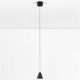 Pendule, Lustre suspendate - Pendul LED design minimalist IRMOS negru