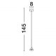 Pendule, Lustre suspendate - Pendul LED design minimalist IRMOS negru