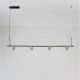 Pendule, Lustre suspendate - Lustra moderna suspendata cu 4 spoturi LED SIRMOS