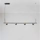 Pendule, Lustre suspendate - Lustra moderna suspendata cu 4 spoturi LED SIRMOS
