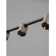 Pendule, Lustre suspendate - Lustra moderna suspendata cu 4 spoturi LED SIRMOS
