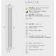 Aplice, corpuri de iluminat pentru pereti - Aplica de perete LED eleganta realizata manual Hampton alama periata