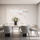 Pendule, Lustre suspendate - Lustra LED eleganta realizata manual Hampton alama periata