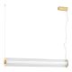 Pendule, Lustre suspendate - Lustra LED eleganta realizata manual Hampton alama periata