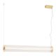 Pendule, Lustre suspendate - Lustra LED eleganta realizata manual Hampton alama periata