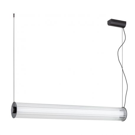 Pendule, Lustre suspendate - Lustra LED eleganta realizata manual Hampton titan periat