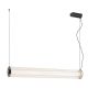 Pendule, Lustre suspendate - Lustra LED eleganta realizata manual Hampton titan periat