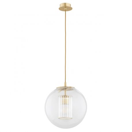 Pendule, Lustre suspendate - Lustra LED eleganta realizata manual Hampton alama periata