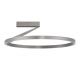 Plafoniera LED design minimalist TILIA nickel