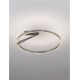 Plafoniere - Plafoniera LED design minimalist TILIA nickel