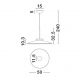 Pendule, Lustre suspendate - Lustra suspendata LED design ambiental Esti fumuriu