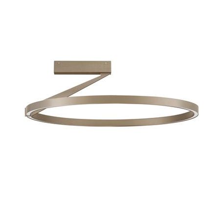 Plafoniere - Plafoniera LED design minimalist TILIA moca coffee