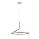Lustra LED suspendata design minimalist TILIA moca coffee