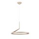 Lustra LED suspendata design minimalist TILIA moca coffee