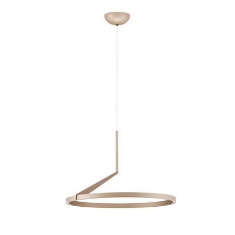 Pendule, Lustre suspendate - Lustra LED suspendata design minimalist TILIA moca coffee