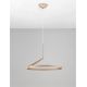 Pendule, Lustre suspendate - Lustra LED suspendata design minimalist TILIA moca coffee