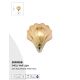 Iluminat pentru baie - Aplica de perete baie cu protectie IP44 Shell, amber