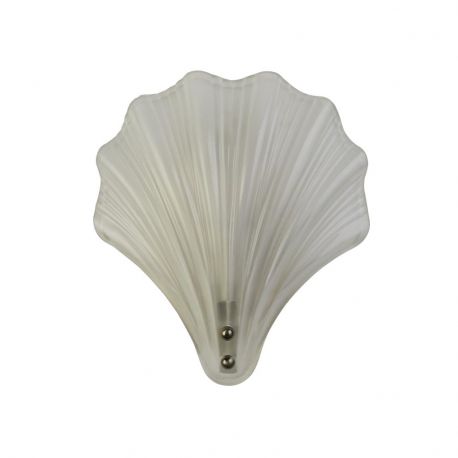 Iluminat pentru baie - Aplica de perete baie cu protectie IP44 Shell, frosted
