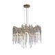 Candelabre, Lustre - Lustra deosebita cu picaturi din sticla suspendate Heritage 5Lt