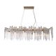 Candelabre, Lustre - Lustra deosebita cu picaturi din sticla suspendate Heritage 10Lt