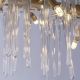 Candelabre, Lustre - Lustra deosebita cu picaturi din sticla suspendate Heritage 10Lt