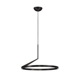 Pendule, Lustre suspendate - Lustra LED suspendata design minimalist TILIA negru