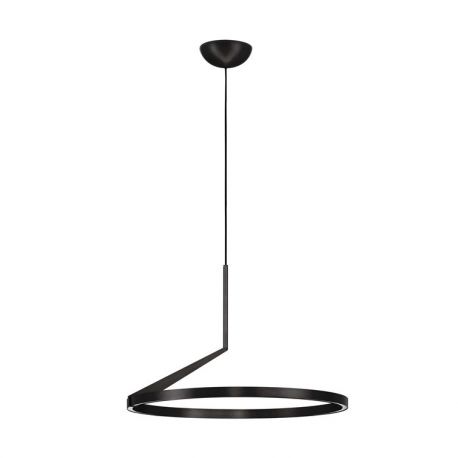 Pendule, Lustre suspendate - Lustra LED suspendata design minimalist TILIA negru