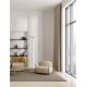 Lampadare - Lampadar LED design minimalist TILIA moca coffee
