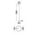 Lampadare - Lampadar LED design minimalist TILIA nickel