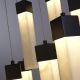 Pendule, Lustre suspendate - Lustra cu 12 pendule LED design modern Moonbeam