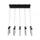 Pendule, Lustre suspendate - Lustra cu 10 pendule LED design modern Moonbeam