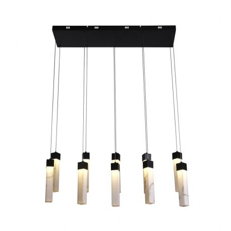 Pendule, Lustre suspendate - Lustra cu 10 pendule LED design modern Moonbeam