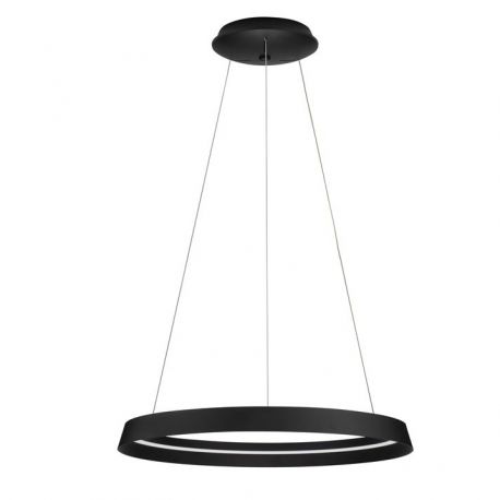 Pendule, Lustre suspendate - Lustra LED suspendata design modern circular ORMI negru