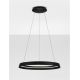 Pendule, Lustre suspendate - Lustra LED suspendata design modern circular ORMI negru