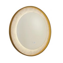 Oglinda cu iluminat pentru baie cu protectie IP44 Luxo LED, 80cm