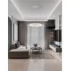 Pendule, Lustre suspendate - Lustra LED suspendata design modern circular ORMI alba D-45cm