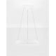 Pendule, Lustre suspendate - Lustra LED suspendata design modern circular ORMI alba D-45cm