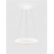 Pendule, Lustre suspendate - Lustra LED suspendata design modern circular ORMI alba D-45cm