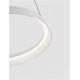 Pendule, Lustre suspendate - Lustra LED suspendata design modern circular ORMI alba D-45cm