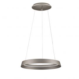 Pendule, Lustre suspendate - Lustra LED suspendata design modern circular ORMI brown D-45cm
