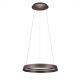 Lustra LED suspendata design modern circular ORMI coffee D-45cm
