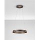 Pendule, Lustre suspendate - Lustra LED suspendata design modern circular ORMI coffee D-45cm