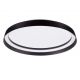 Plafoniere - Plafoniera LED design modern circular ORMI negru D-45cm