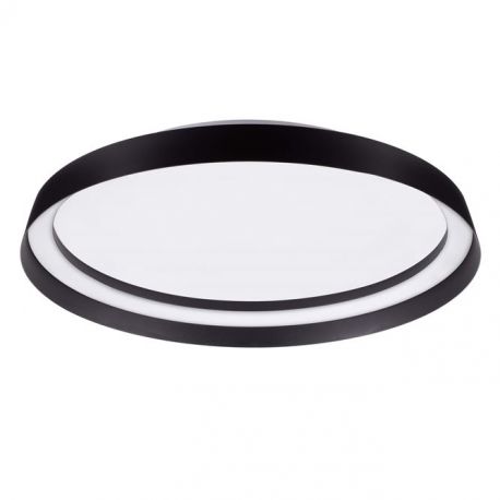 Plafoniere - Plafoniera LED design modern circular ORMI negru D-45cm