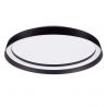 Plafoniera LED design modern circular ORMI negru D-45cm