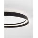 Plafoniere - Plafoniera LED design modern circular ORMI negru D-45cm
